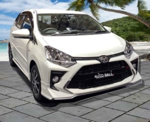 Bali car rental toyota agya automatic