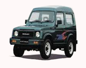 suzuki katana or jimny for rent